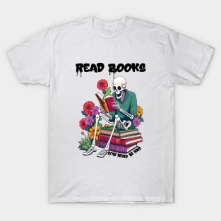 Read Books Be Kind Stay Weird T-Shirt